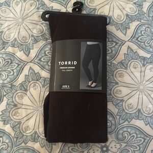 Torrid leggings still in the package